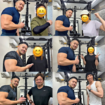 実際に通っていただいてるお客様との写真